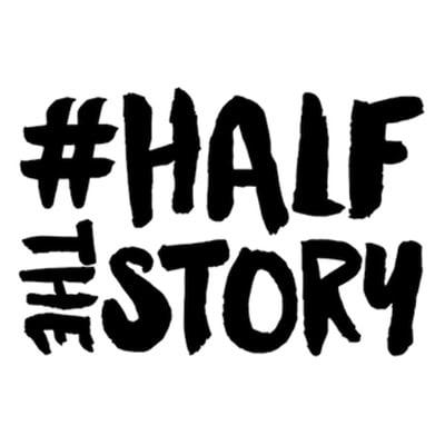 Half the Story Logo