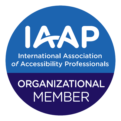 IAAP International Association of Accessibility Professionals - Organizational Member